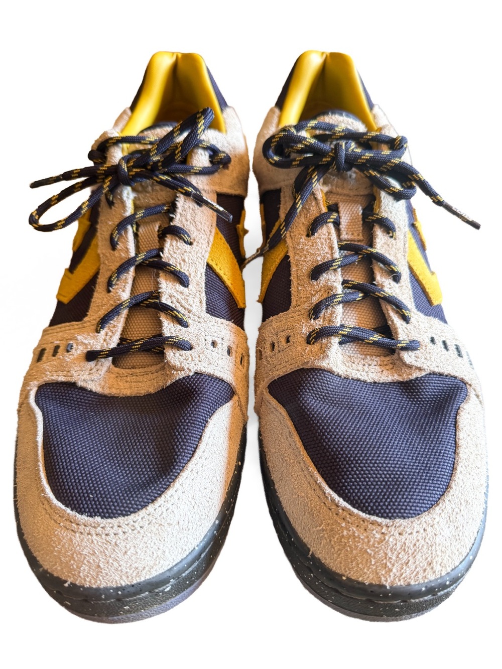 Converse CONS AS-1 Pro Suede Cordura Beach Stone Grey Yellow Size 11 Skater EUC - Picture 4 of 9